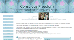 Desktop Screenshot of consciousfreedom.net